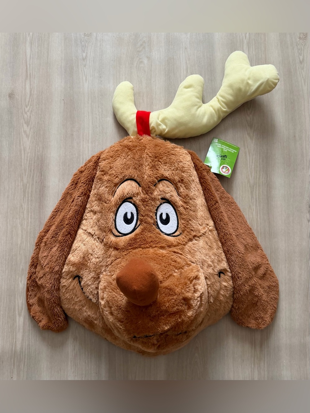 Large Holiday Time Door Hanging Max from The Grinch 2.5 Ft